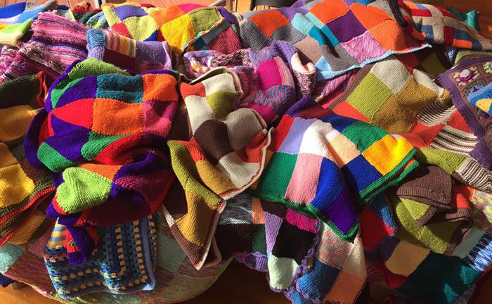 Knitting Nannas Providing Warmth and Support to Refugees
