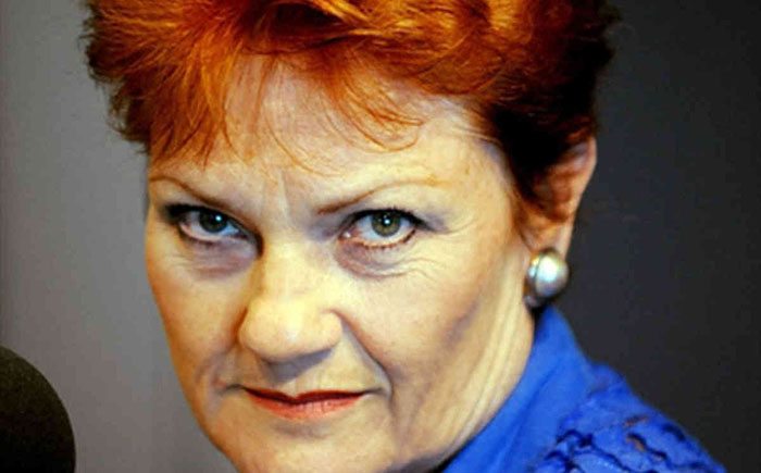 Pauline Hanson finds it much easier to blame problems on minorities rather than address the bigger issues, says Human Rights Watch.