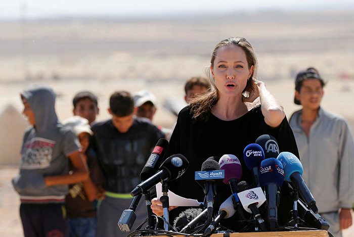 Angelina Jolie: “Refugee policy should be based on facts, not fear.”