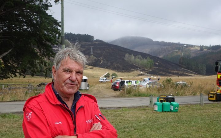 Alan Beck says the Port Hills fire is contained but by means over