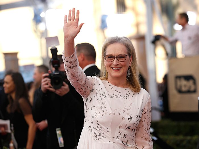 Actress Meryl Streep arrives at the 23rd Screen Actors Guild Awards in Los Angeles, California, U.S., January 29, 2017. REUTERS/Mario Anzuoni