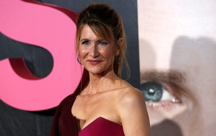Cast member Laura Dern poses at the premiere of the HBO television series "Big Little Lies" in Los Angeles, California, U.S., February 7, 2017. REUTERS/Mario Anzuoni