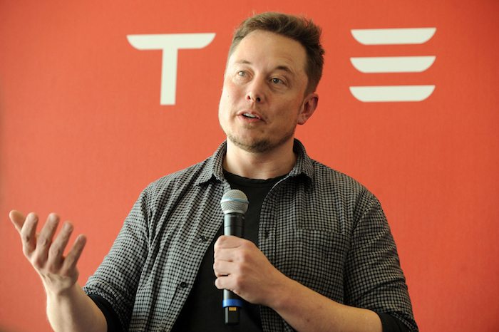Founder and CEO of Tesla Motors Elon Musk speaks during a media tour of the Tesla Gigafactory, which will produce batteries for the electric carmaker, in Sparks, Nevada, U.S. July 26, 2016.  REUTERS/James Glover II 