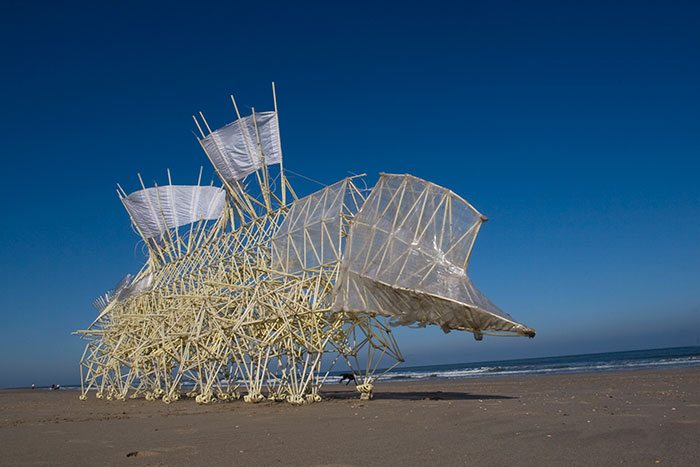 One of the Strandbeests - Theo Jansen