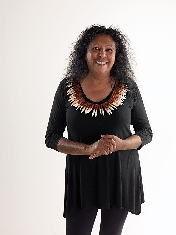 Maree Clarke is one of 30 Indigenous artists who are being showcased in the event.  Photo: Jon Augier/Museum Victoria