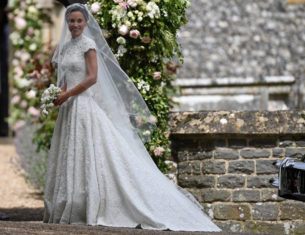 Pippa Middleton is Radiant in Stunning Wedding Dress