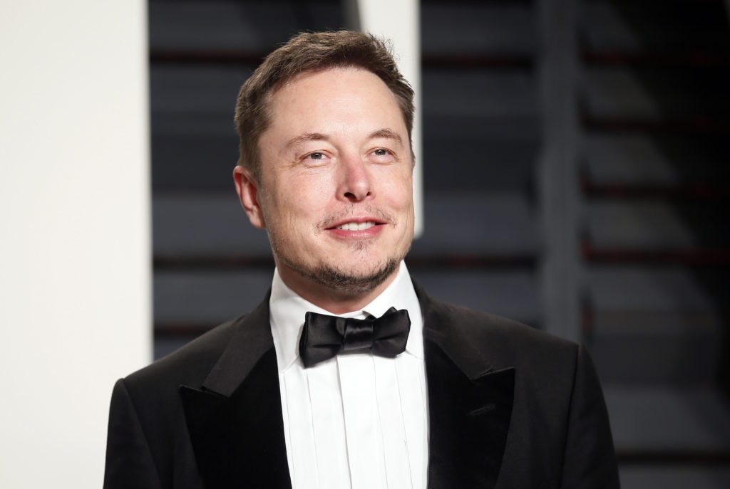 Elon Musk at the 89th Academy Awards - Oscars Vanity Fair Party REUTERS/Danny Moloshok