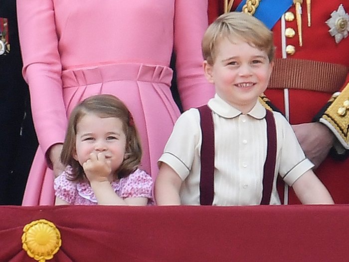 Prince George And Princess Charlotte Steal The Show At Trooping The Colour