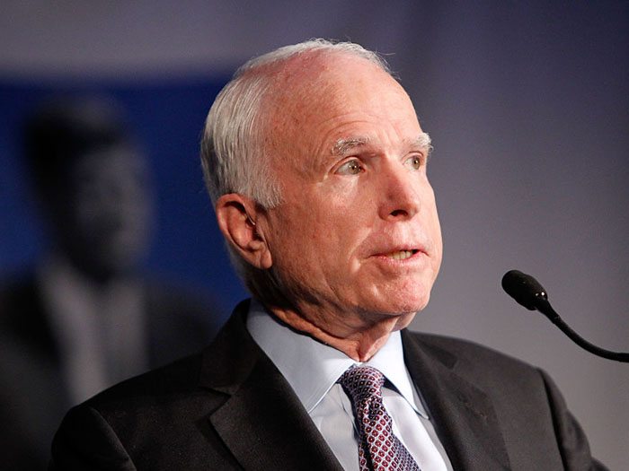 Senator McCain Diagnosed With Aggressive Brain Cancer