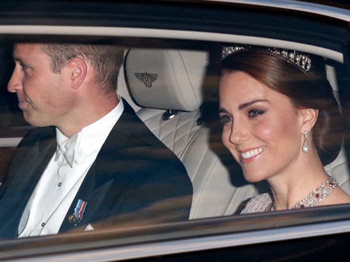 Kate Middleton Dazzles In Princess Diana’s Tiara At State Banquet