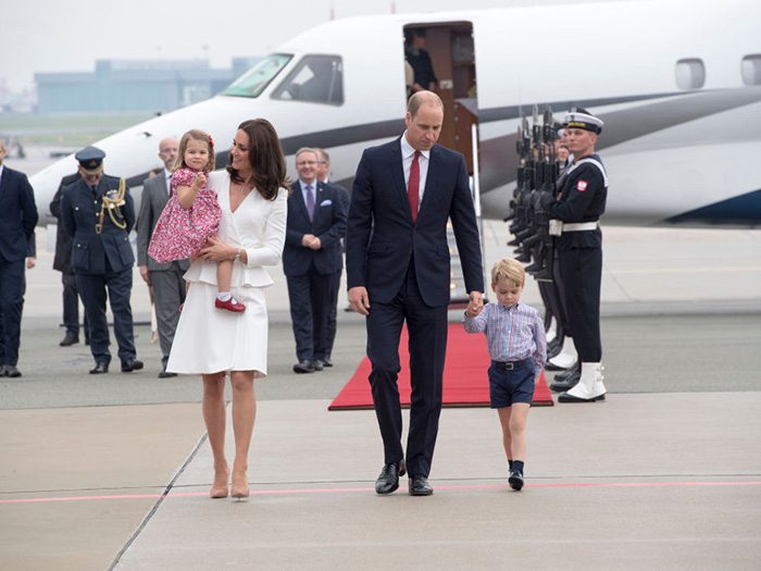 George And Charlotte Steal The Show In Poland