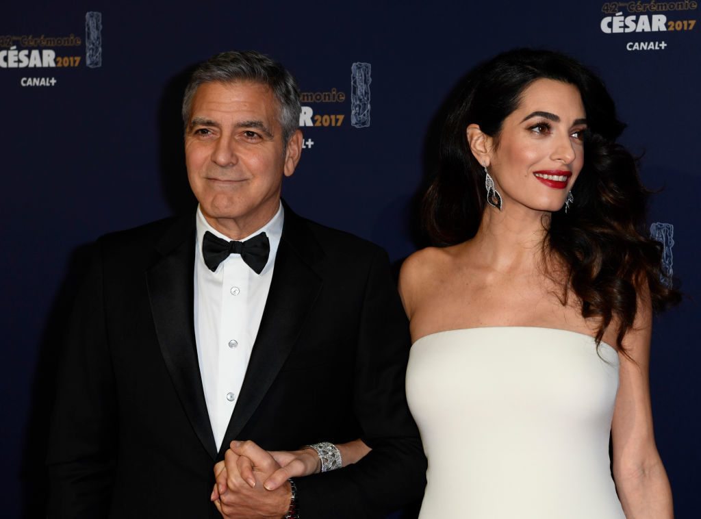 George and Amal Clooney (Photo by François Pauletto/Corbis via Getty Images)