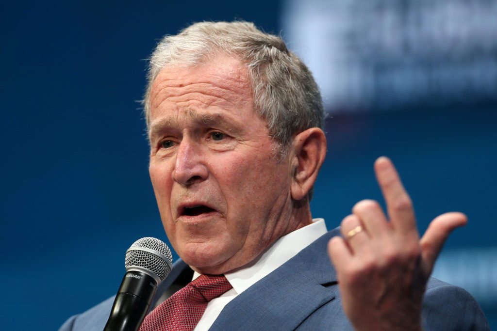 Former U.S. President George W. Bush (REUTERS/Lucy Nicholson)