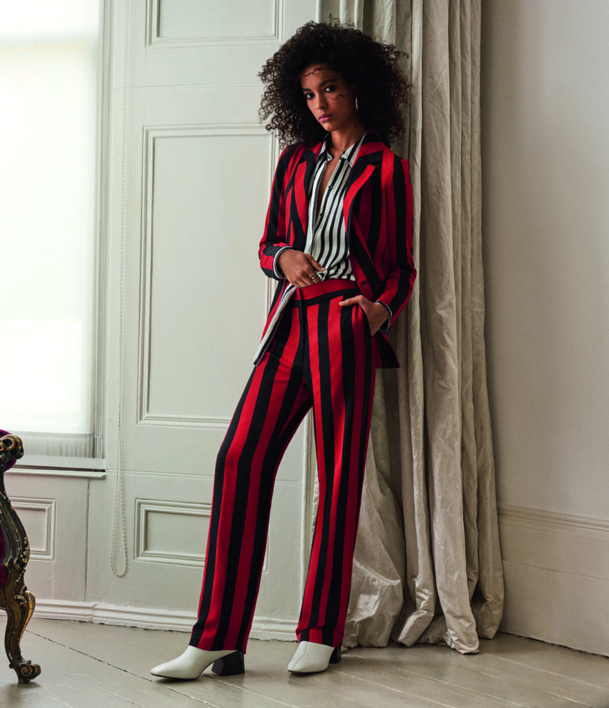 Topshop’s new campaign melds sophisticated chic with vintage glam