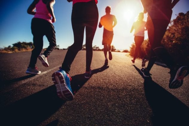 Getting out for a jog can dramatically reduce the risk of obesity.