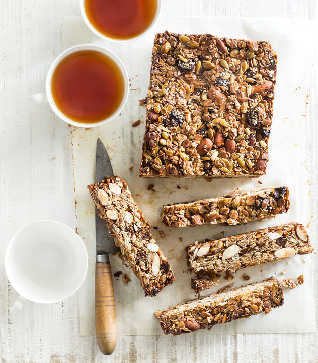 Oat and Nut Slice