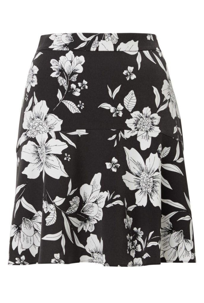 Printed Flip Skirt, $129.90.