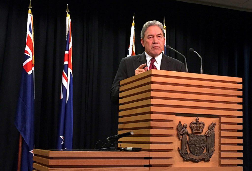 Breaking: Winston Peters Announces Government Decision
