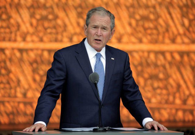 ‘Against the American Creed’: George Bush Disavows Trump