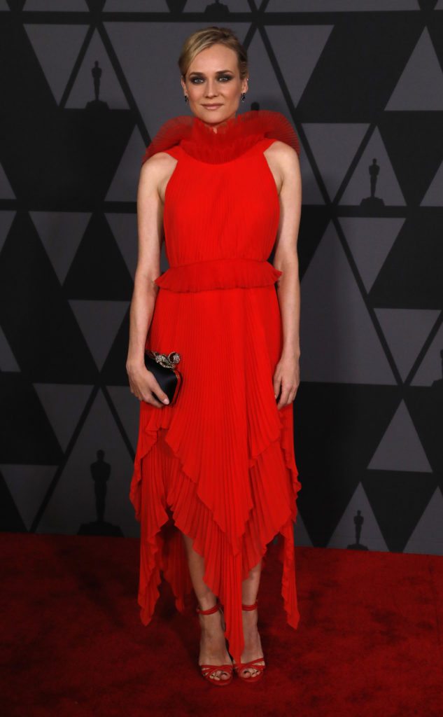 Actress Diane Kruger at the 9th Governors Awards  Arrivals 