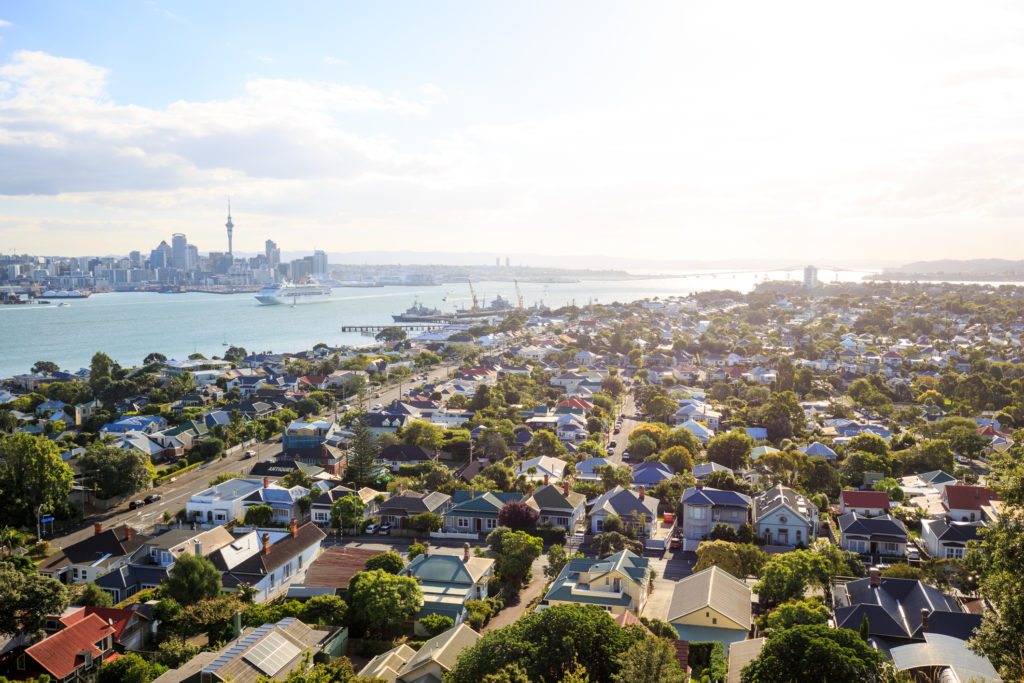 The Auckland skyline seen from Devonport.