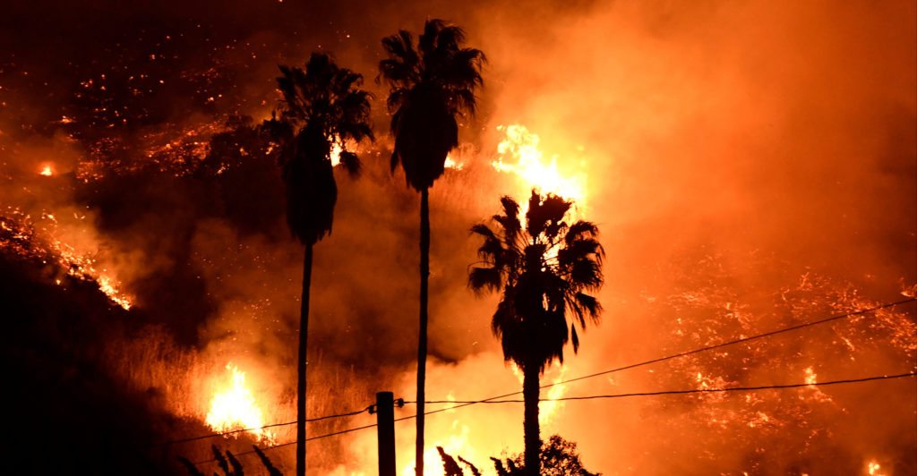 Thousands Evacuated From Fires Ravaging California