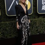 Red Carpet Margot Robbie at the 75th Golden Globe Awards
