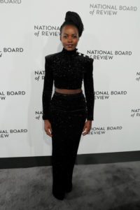 Red Carpet Lupita Nyong'o at the National Board of Review awards gala in New York