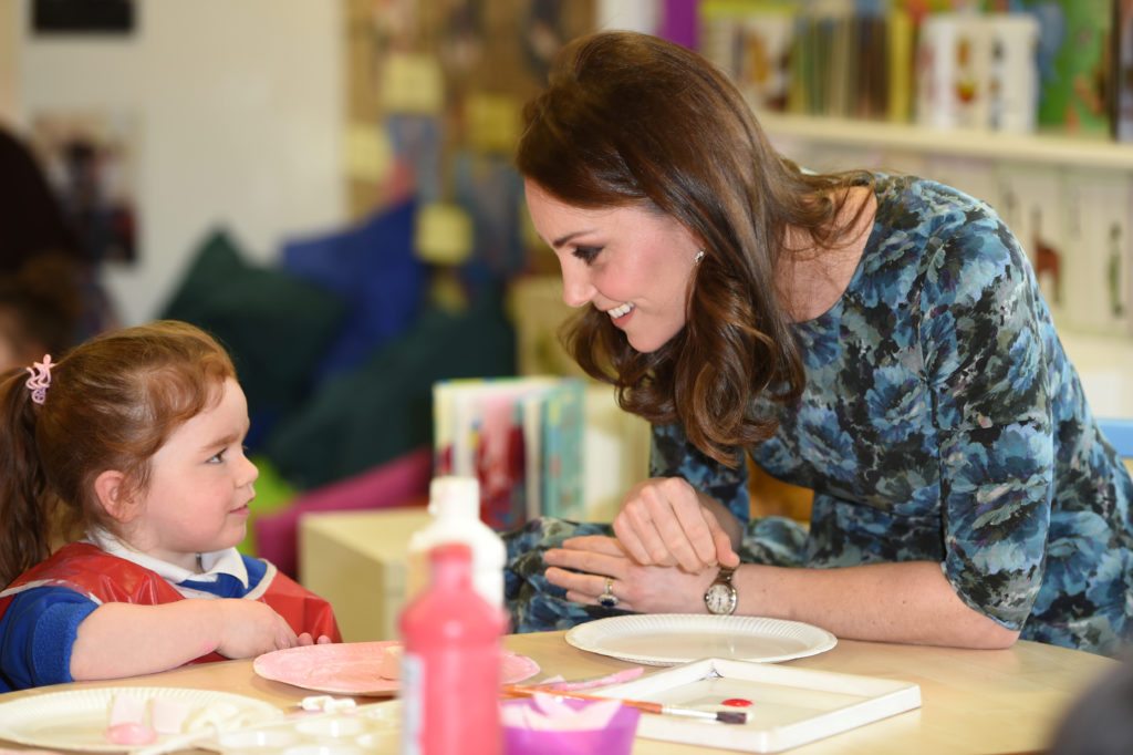 Kate Middleton Joins Children’s Art Class