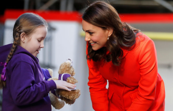 Kate Middleton Duchess of Cambridge hospital visit