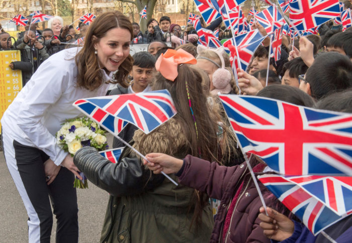 Kate Middleton Duchess of Cambridge Wimbledon Junior Tennis Initiative