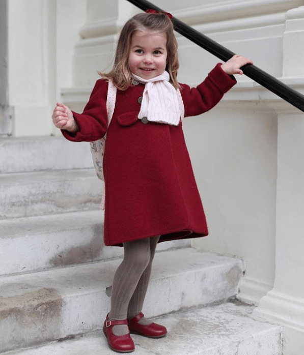 Princess Charlotte’s First Day of Nursery