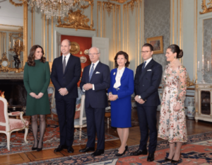 kate middleton prince william king queen of sweden