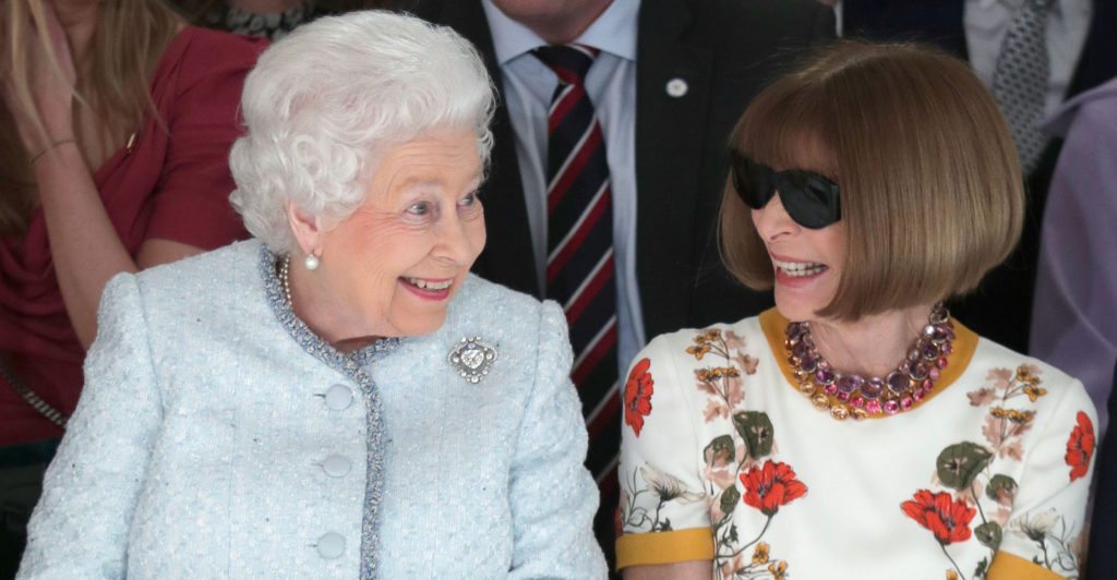 The Queen’s First London Fashion Week Visit