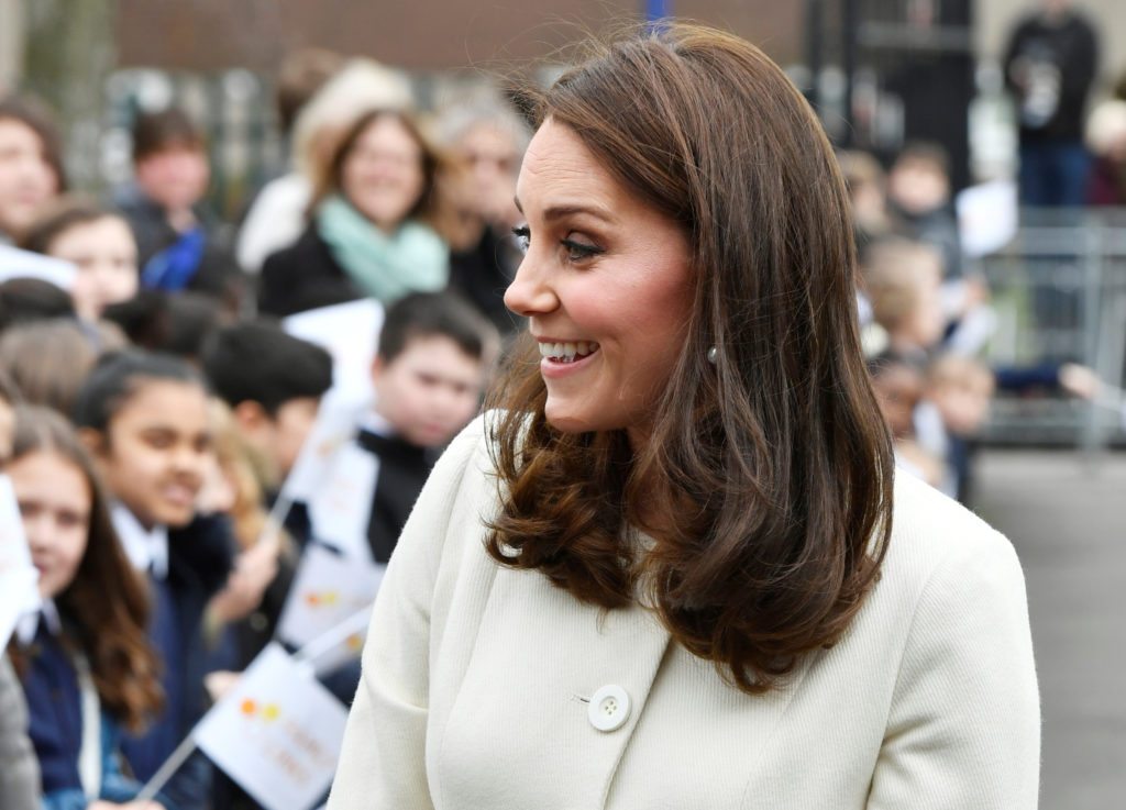 Pregnant Kate Middleton Continues Charity Work