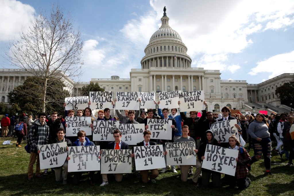 'Enough is enough': US Students Stage Mass Anti-Gun March