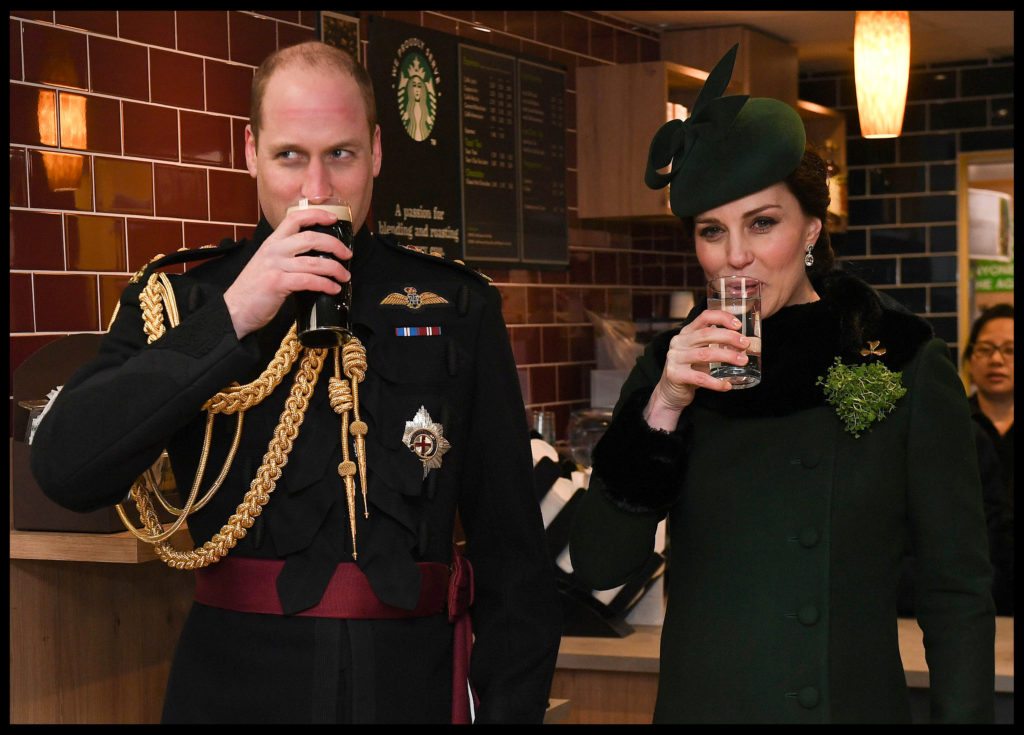 The Duke and Duchess of Cambridge Celebrate St Patrick's Day