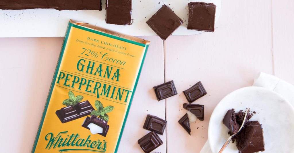Whittaker’s Ghana Peppermint Chew Slice