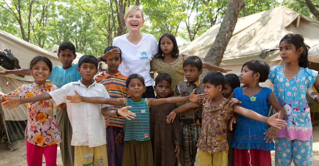 Cate Blanchett Warns of ‘Race’ to Protect Rohingya Refugees