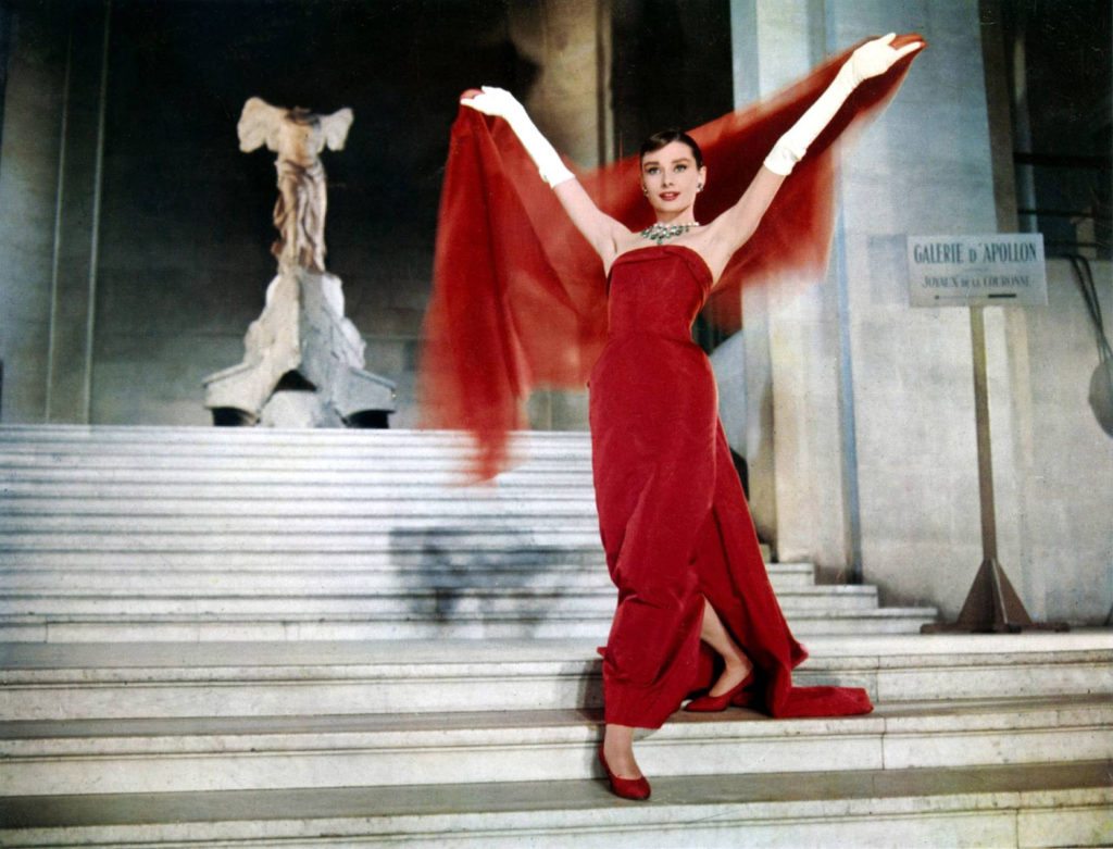 Audrey Hepburn in 'Funny Face'.
