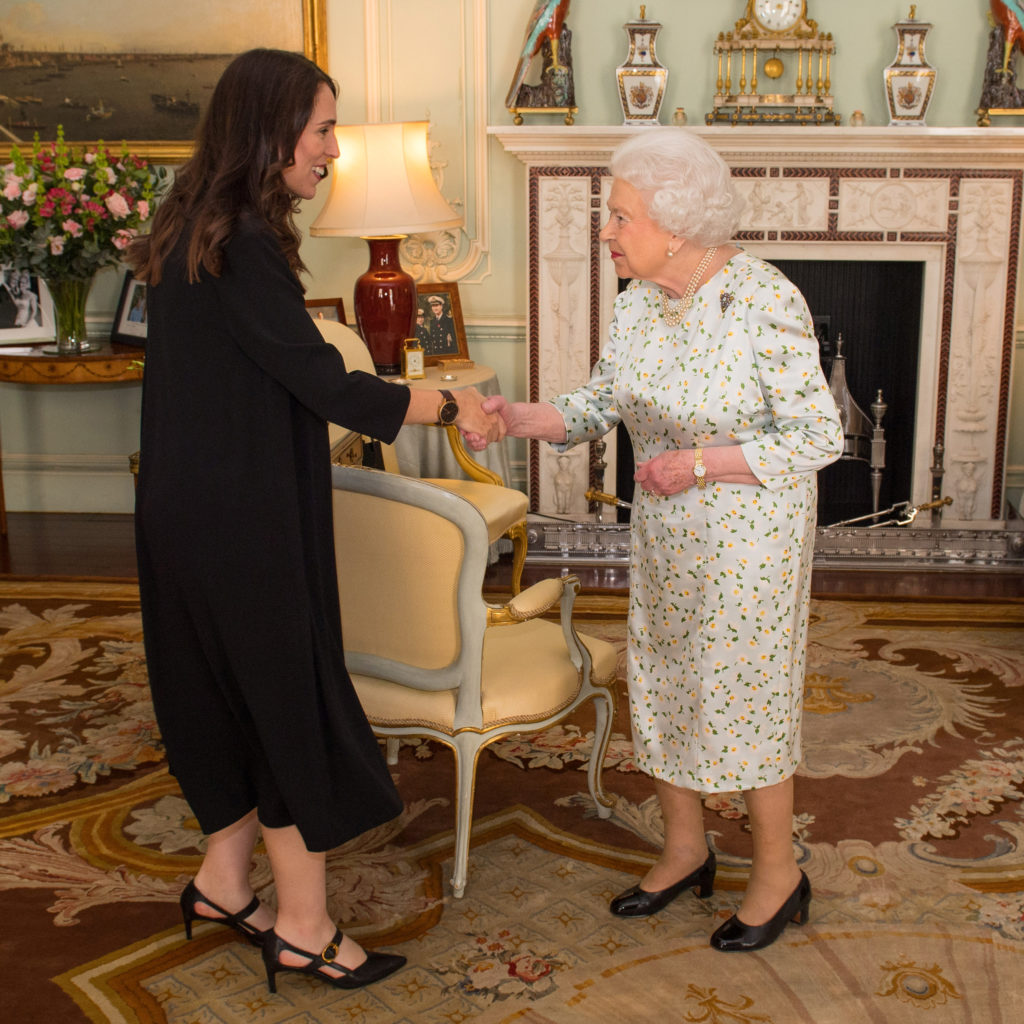 Jacinda Ardern Meets The Queen