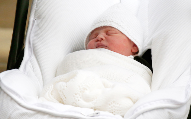 The new Royal Baby, born April 23, 2018