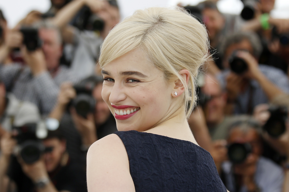 71st Cannes Film Festival - Photocall for the film "Solo: A Star Wars Story" Out of Competition†- Cannes, France, May 15, 2018. Cast member Emilia Clarke. REUTERS/Regis Duvignau