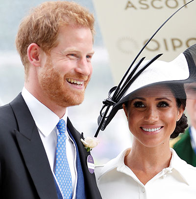 Meghan Markle looks stunning at the races