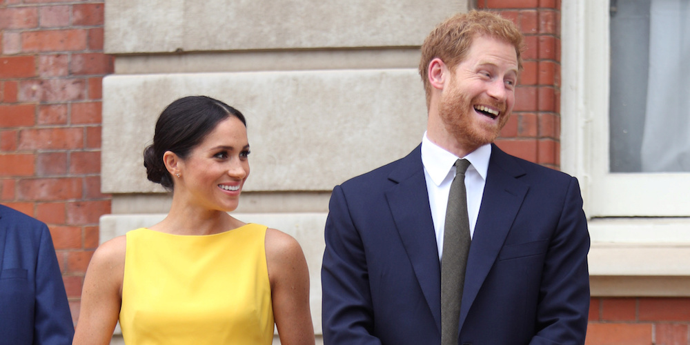 The Duke and Duchess of Sussex attend the Your Commonwealth Youth Challenge reception at Marlborough House in London. PRESS ASSOCIATION Photo. Picture date: Thursday July 5, 2018. See PA story ROYAL Sussex. Photo credit should read: Yui Mok/PA Wire 