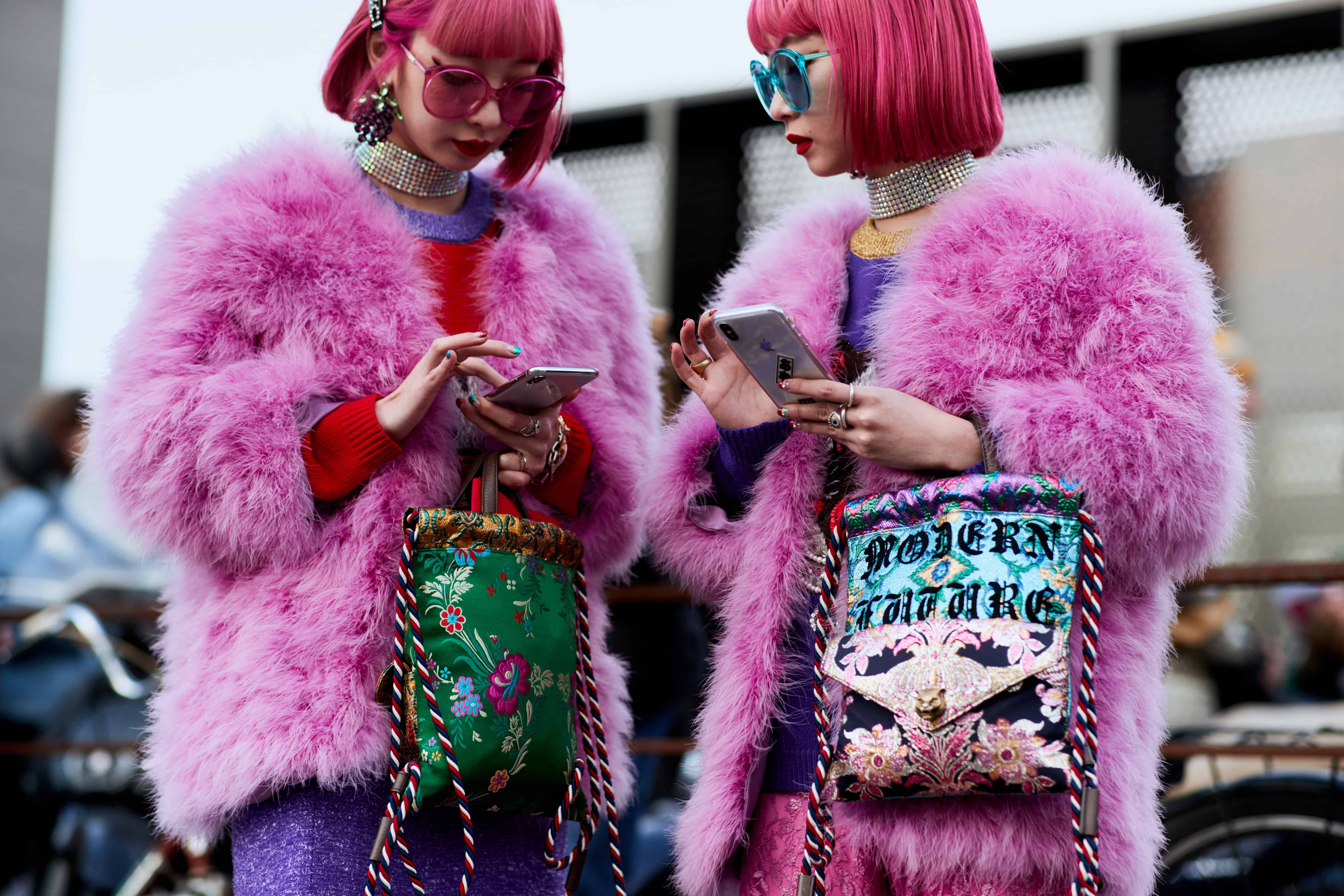 Street Style - Milan Fashion Week AW18/19 
Day 1