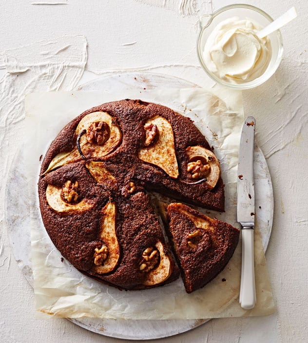 Gingerbread and Pear Pudding