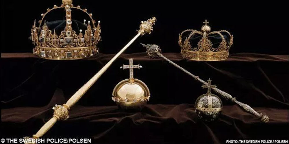 Swedish Crown Jewels Stolen