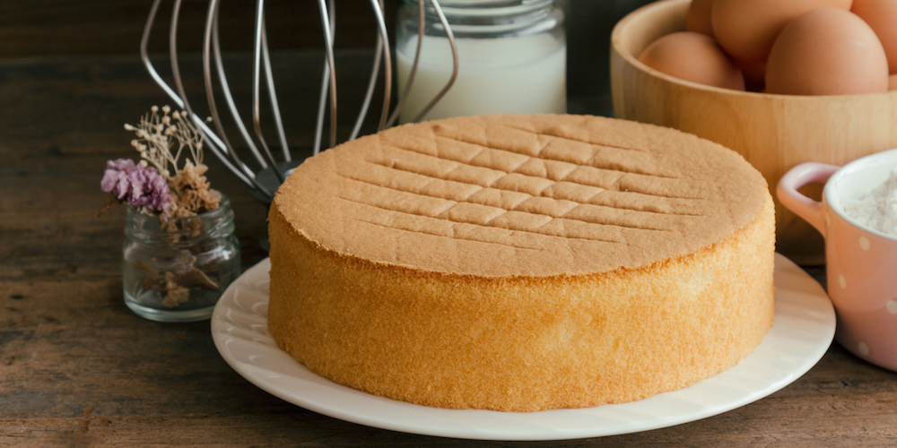 3 steps to the perfect sponge cake