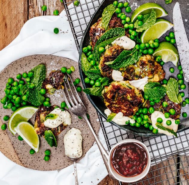 Zesty Vegan Breakfast Fritters